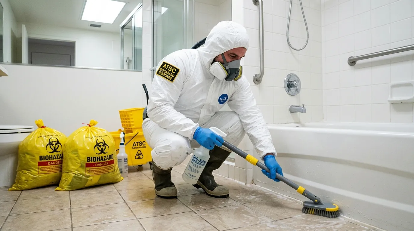 Decontamination equipment deployed for Blood Cleanup in Torrington